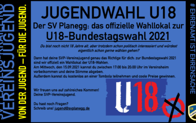 U18 Jugendwahl – unser Vereinsjugend wahllokal