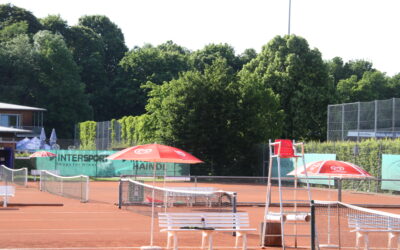 Eröffnung der Tennisplätze
