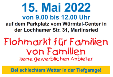 Familienflohmarkt am 15.05.2022