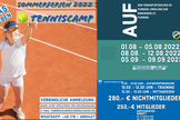 Tenniscamp Sommerferien 2022