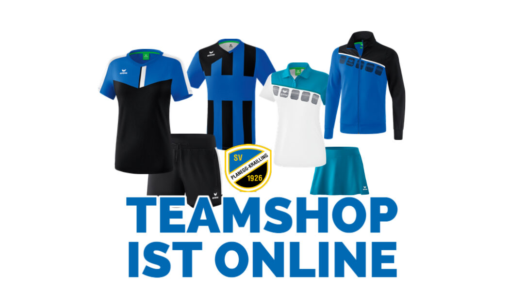 SVP-Teamshop ist online